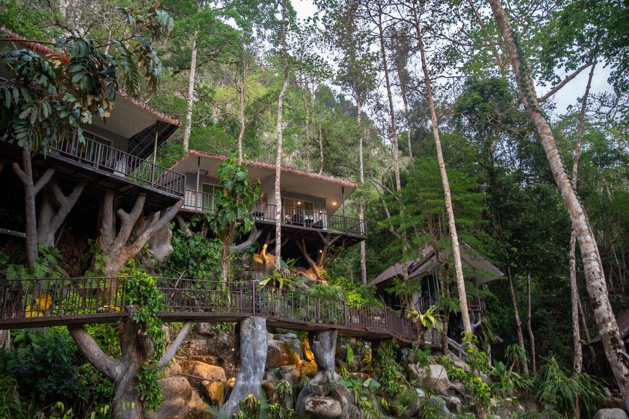 Rock And Tree House Resort Khao Sok National Park Екстериор снимка